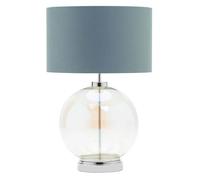 Metro Table Lamp BHS Lighting Metallic Silver One Size