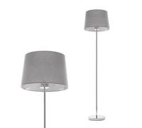 BHS Mira Touch Grey Floor Lamp