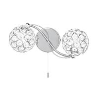 BHS Orianna Chrome Wall Light