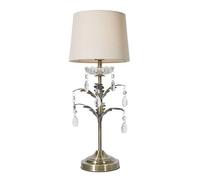 BHS Paisley Antique Brass Table Lamp
