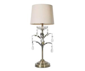 BHS Paisley Antique Brass Table Lamp