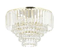 BHS Paladina Flush Brass Ceiling Light