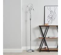 BHS Sagitarius 3 Light Floor Lamp - Silver