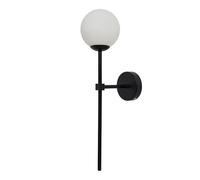 BHS Lighting Suzie Rechargeable Wall Light in Black BHS Lighting Black