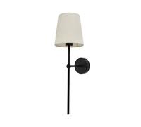 BHS Tamsin USB-C Rechargeable Shaded Black Wall Light