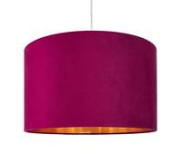 BHS Velvet Large Raspberry Red Easyfit Shade