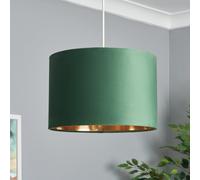 BHS Vera Emerald Velvet Easy Fit Lampshade - 30cm