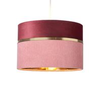 BHS Violet 30cm Pink Mixed Fabric Easyfit Shade