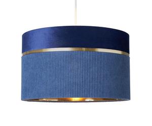 BHS Violet 40cm Blue Mixed Fabric Easyfit Shade