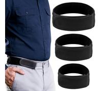 BHSTTNIXP 3PCS S/M/L No Buckle Belts for Men, Adjustable Invisible Elastic Belt, High Stretch Nylon Waist Band Tightener, Hook and Loop Lazy Belt for Jeans Pants Casual Daily Outdoor Travel