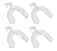 BHSTTNIXP 4 PCS Clear Teeth Whitening Trays,Thermoplastic Teeth Retainers Gum Shield for Whitening Grinding Protecting