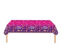 BHSTTNIXP Diwali Table Cloth,Diwali Decorations for House,Diwali's Table Decorations,Diwali's Crafts Gifts for Indian Festival Party Tablecloth,130 * 220cm