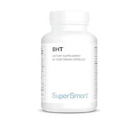 SUPERSMART BHT 300 Mg Anti Aging & Antioxidant Supplement, Immune System Booster, Non-GMO & Gluten Free, 90 Count