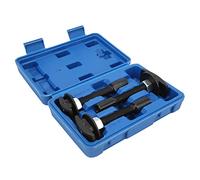 BHTOPIA 3Pcs Rear Axle Bearing Puller Set, Axle Bearing Puller Kit for Automotive Use, Carbon Steel Bearing Extractor Installer Tool with Storage Box, Fits 1in-2 7/8in Inner