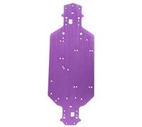 BHTOPIA Aluminum Alloy RC Chassis, Replacement Chassis for HSP 03001 RC Car, CNC Machined 3mm Thick Frame with Accurate Fit, Compatible with Tornado Epx Epx PRO (Purple)