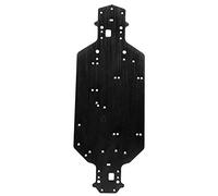 BHTOPIA Aluminum Alloy RC Chassis, Replacement Chassis for HSP 03001 RC Car, CNC Machined 3mm Thick Frame with Accurate Fit, Compatible with Tornado Epx Epx PRO (Black)