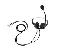 BHTOPIA Call Center Headset with Dual 3.5mm Plug, Noise Cancelling Computer Headset for Customer Service, Hearing PC Telephone Headset with Flexible Mic for Office and