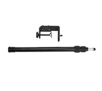 BHTOPIA Camera Desk Mount Stand, Tabletop C Clamp Aluminum Alloy Arm with Ballhead, Adjustable Clamping Range from 0.1cm to 7.6cm, for Live Broadcasting Photography Video Recording (3 Sections)