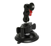 BHTOPIA Dual Ball Articulating Arm Camera Suction Mount, Powerful Suction Cup Camera Car Mount, 360 Degree Rotation with 1/4 Screw Hole, Aluminum Alloy Action Camera Mount for DSLR Cameras