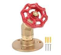 BHTOPIA Industrial Pipe Clothing Hook Rack, Wall Mounted Coat Hanger, Heavy Duty Rustic Hat Holder with Copper Material, Decorative Clothes Rack for Home Bathroom Kitchen Living Room Dorm