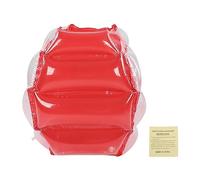 BHTOPIA Inflatable Bubble Ball, Bumper Bubble Bounce Ball for Kids and Adults, Safe PVC Body Collision Ball with Streamlined Design for Family Picnic Camping Beach Fun (Red)