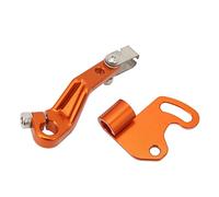 BHTOPIA One Finger Clutch Lever Kit, Aluminum Alloy Pull Clutch Actuator Arm Lever for 790 Adventure R 2018-2023 and 890 Adventure R 2020-2023, Smooth One - Finger Operation with Enlar (Orange)