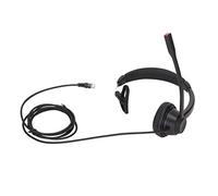 BHTOPIA RJ9 Telephone Headset Noise Cancelling Unilateral Corded Business Headphone with Mic, Wired Office Headset for Landline Customer Service, Call Center and Home Use