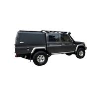 BHTZLC LC79 Canopy | Heavy Duty Full Steel Truck Canopy for Land Cruiser 79 Series 4x4, with Integrated Roof Rails