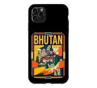 Bhutan Flag Tiger's Nest Monastery Travel Art Case for iPhone 11 Pro Max