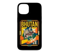 Bhutan Flag Tiger's Nest Monastery Travel Art Case for iPhone 13