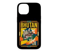 Bhutan Flag Tiger's Nest Monastery Travel Art Case for iPhone 14