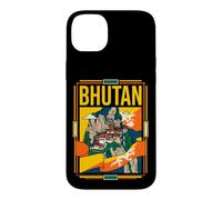 Bhutan Flag Tiger's Nest Monastery Travel Art Case for iPhone 14 Plus