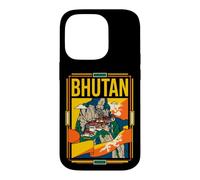 Bhutan Flag Tiger's Nest Monastery Travel Art Case for iPhone 14 Pro