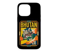 Bhutan Flag Tiger's Nest Monastery Travel Art Case for iPhone 14 Pro Max