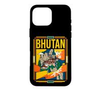 Bhutan Flag Tiger's Nest Monastery Travel Art Case for iPhone 16 Pro Max
