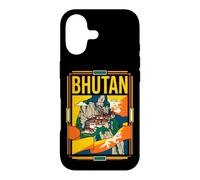 Bhutan Flag Tiger's Nest Monastery Travel Art Case for iPhone 17