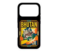 Bhutan Flag Tiger's Nest Monastery Travel Art Case for iPhone 17 Pro
