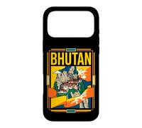 Bhutan Flag Tiger's Nest Monastery Travel Art Case for iPhone 17 Pro Max