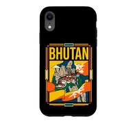Bhutan Flag Tiger's Nest Monastery Travel Art Case for iPhone XR
