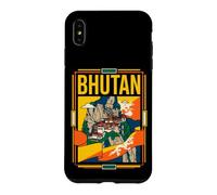 Bhutan Flag Tiger's Nest Monastery Travel Art Case for iPhone XS Max