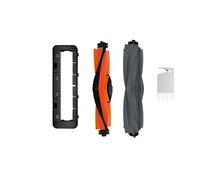 BHVGPVNZF Main Brushroll Cover, Compatible For XIAOMl Mijia Omni 1S B101CN Robot X10, Compatible For Dreame L10s Ultra S10 Pro L20 Ultra X30 S30(3pcs black set)