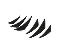 BHYYDS For 250SR 450SR 300SR 800NK Motorcycle Spoiler Motorcycle Front Fairing Aerodynamic Winglet(Matte Fiber Look-6)