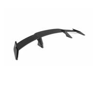 BHYYDS For A&udi A3 A4 A5 A6 A7 A8 S RS Series MP Style Carbon Fibe Rear Trunk Cover Spoiler Car Rear Spoilers(Black topcoat)