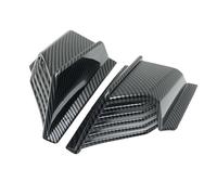 BHYYDS For ADV150 2019-2023 Motorcycle Front Side Spoiler Pneumatic Wing Cover Motorcycle Front Fairing Aerodynamic Winglet(Carbon look)