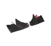 BHYYDS For Aprilia RS 457 2024 Motorcycle Accessories Front Fairing Winglets Motorcycle Front Fairing Aerodynamic Winglet(Black - RS457)