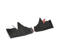 BHYYDS For Aprilia RS457 2024 Motorcycle Front Fairing Accessories Motorcycle Front Fairing Aerodynamic Winglet(White - RS457)