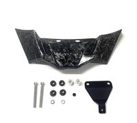 BHYYDS For B&MW F900R 2021-2022 Motorcycle Front Lip Wind Wing Cover Cone Aerodynamics Fairing Motorcycle Front Fairing Aerodynamic Winglet(ABS Forging printing)