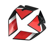 BHYYDS For B&MW S1000RR 2019-2024 Motorcycle Accessories Fixed Wing Motorcycle Front Fairing Aerodynamic Winglet(19-22 Red set)
