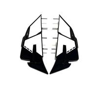 BHYYDS For B&MW S1000RR M1000RR 2019-2024 Motorcycle Fairing Side WINGLET KIT Motorcycle Front Fairing Aerodynamic Winglet(BLACK-WHITE)