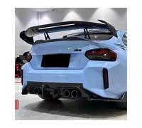BHYYDS For B&MW Sedan Series G80 G82 M3 M4 E90 F30 GT Style Real Carbon Fibe Rear Trunk Lid Spoiler Car Rear Spoilers(Forged carbon)